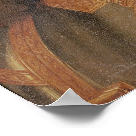 ピエロディロレンツォデメディチポートレート ポスター (角)