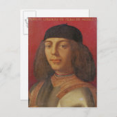 ピエロディロレンツォデメディチポートレート ポストカード (正面/裏面)