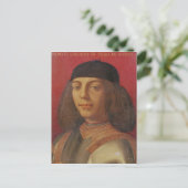 ピエロディロレンツォデメディチポートレート ポストカード (スタンド正面)