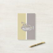 ピエロトリガーフィッシュPost-it®ノート ポストイット (デスク上)