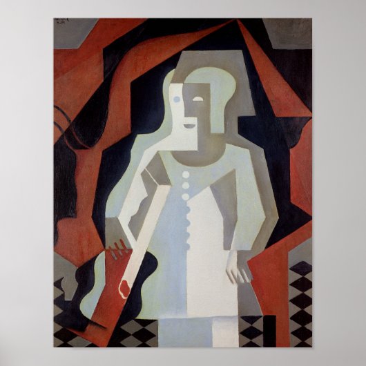 ピエロト， 1919 ポスター (正面)