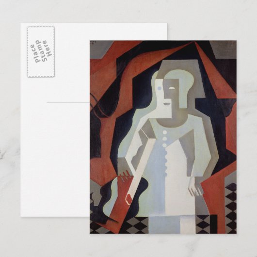 ピエロト， 1919 ポストカード (正面/裏面)