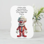 ピエロノベルティサンキューカード カード (スタンド正面)