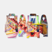 ピエロハッピー顔、 フェイバーボックス (折り畳みなし)