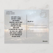 ピエロハローウィンパーティ招待状 ポストカード (裏面)