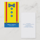 ピエロパーティー興行 名刺 (正面/裏面)