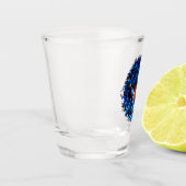 ピエロフィッシュバンダナUSB充電ステーション ショットグラス (左)