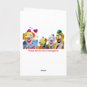 ピエロベアリングギフトクリスマスカード シーズンカード (裏面)