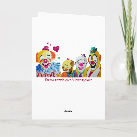 ピエロベアリングギフトクリスマスカード シーズンカード (裏面)