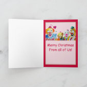 ピエロベアリングギフトクリスマスカード シーズンカード (内部)