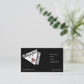 ピエロロゴエンターテイナー 名刺 (スタンド正面)