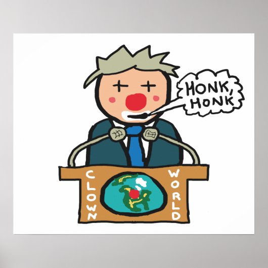 ピエロワールドホンクホンク ポスター (正面)