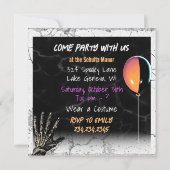 ピエロヴァンパイア&ゾンビハローウィンパーティ (裏面)