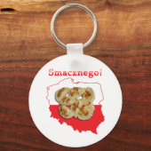 ピエロージスマッチネゴポーランドの地図 キーホルダー (正面)