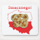 ピエロージスマッチネゴポーランドの地図 マウスパッド (正面)