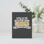 ピエロージメーカーポーランドグルメポーランドヌードル ポストカード (スタンド正面)