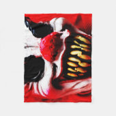 ピエロ一fbcna フリースブランケット (正面)