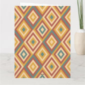 ピエロ不気味レトロ不気味カラフルハロウィン カード (裏面)