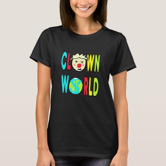ピエロ世界 Tシャツ (正面)