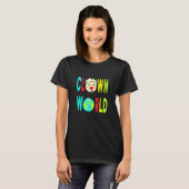 ピエロ世界 Tシャツ (正面フル)