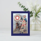 ピエロ人形の馬 ポストカード (スタンド正面)