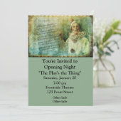 ピエロ俳優とソングシート 招待状 (スタンド正面)