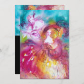 ピエロ及びアレーチナ 案内状 (正面/裏面)