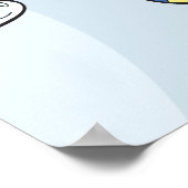 ピエロ吹の気泡 ポスター (角)