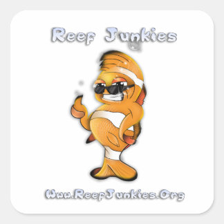 ピエロ広場ステッカー スクエアシール