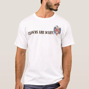 "ピエロ恐いです"は Tシャツ