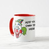 ピエロ文字 マグカップ (正面左)