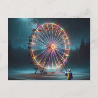 ピエロ歓迎 ポストカード