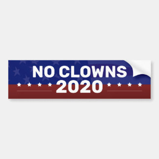 ピエロ無し2020年の大統領のなキャンペーンバンパーSticke バンパーステッカー