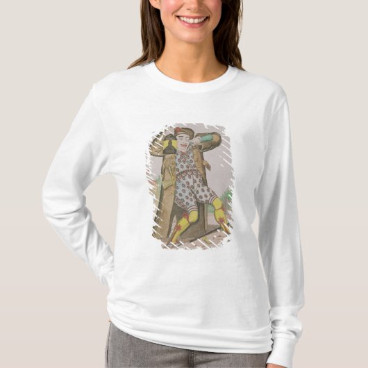 ピエロ照明として、Grimaldi氏 Tシャツ (正面)