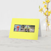 ピエロ自殺 カード (黄色い花)