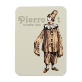 ピエロ著Hans Peter Hansen CC0176 マグネット (縦)