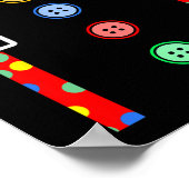 ピエロ衣装ハロウィーン ポスター (角)