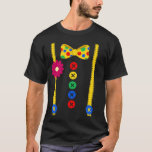 ピエロ衣装Tシャツサーカスおもしろいハロウィーン Tシャツ<br><div class="desc">ピエロ衣装Tシャツサーカスおもしろいハロウィーンコスチュームティー</div>