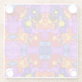 ピエロ表示 ガラスコースター (裏面)