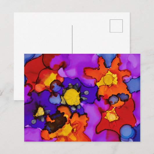 ピエロ表示 ポストカード (正面/裏面)