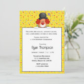 ピエロ誕生日招待状 招待状 (スタンド正面)