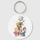 ピエロ遊のギター キーホルダー (正面)