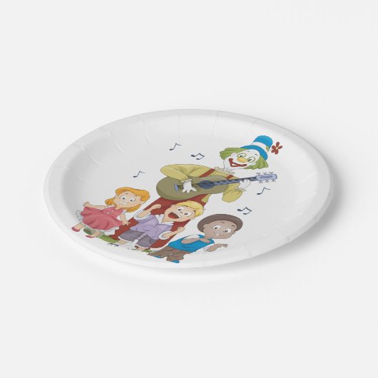 ピエロ遊のギター ペーパープレート (アングル)