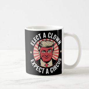 ピエロ選はサーカスがトランプのアンチTを刺激すると予想している コーヒーマグカップ