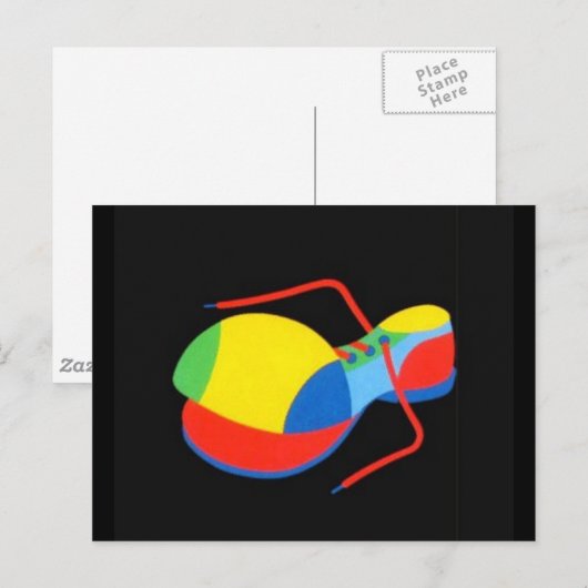 ピエロ靴 ポストカード (正面/裏面)