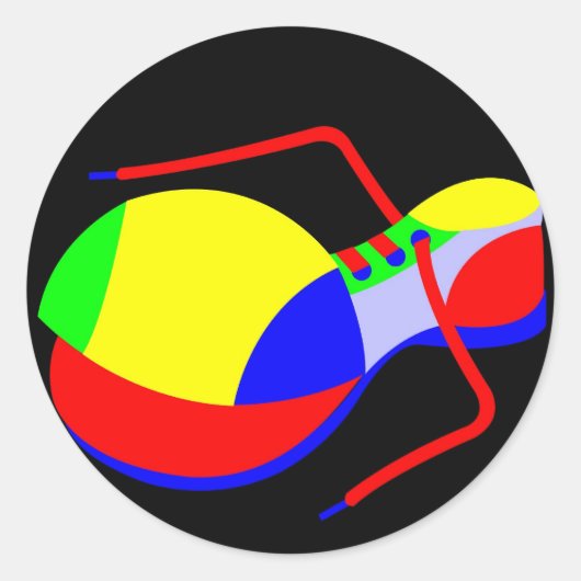 ピエロ靴 ラウンドシール (正面)