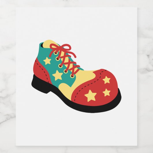 ピエロ靴 ワインラベル (シングルラベル)