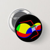 ピエロ靴 缶バッジ (正面&裏面)