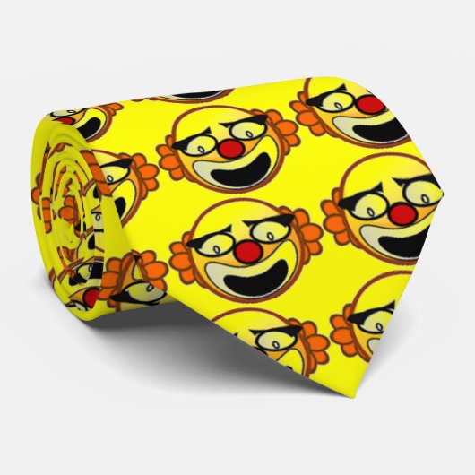 ピエロ顔タイ ネクタイ (ロール)