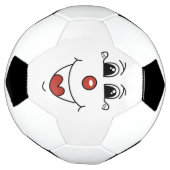 ピエロ顔 サッカーボール (回転)